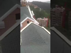 나무알 색 석면 타일 방수 석면 금속 타일